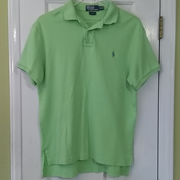 Polo Ralph Lauren Other - Polo by Ralph Lauren M green w/ purple logo P032T